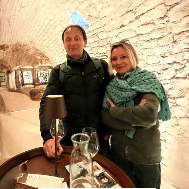Stefan Höhn, der zukünftige Präsident des Lions Club Eppstein im Lions Jahr 2026 und seine Frau Andrea